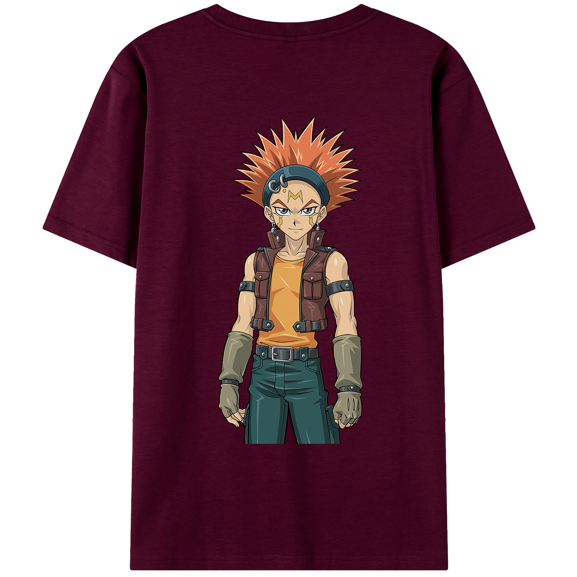 （画像用） 遊☆戯☆王 Yu-Gi-Oh! レディース半袖Tシャツ(バックプリント)